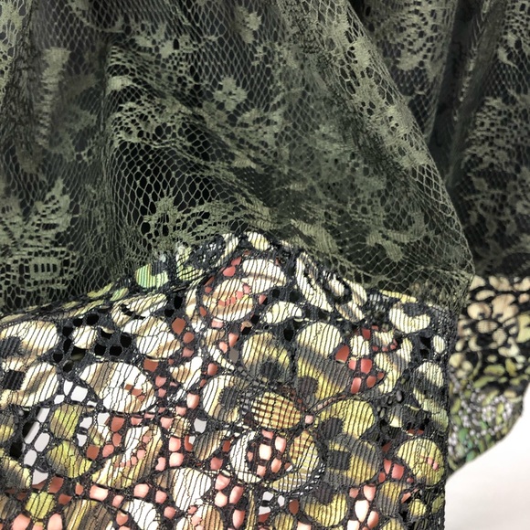 French Connection Molly Lace Fit & Flare Dress - Size 6 - Picture 10 of 16